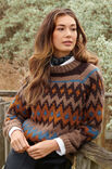 Lana Grossa RAGLANPULLI IM JACQUARDMUSTER Alta Moda Cashmere 16