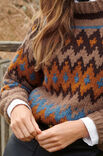 Lana Grossa RAGLANPULLI IM JACQUARDMUSTER Alta Moda Cashmere 16