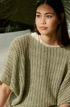 Lana Grossa QUERGESTRICKTES SHIRT Bacca