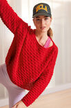 Lana Grossa PULLOVER MIT BIESENMUSTER Ecopuno