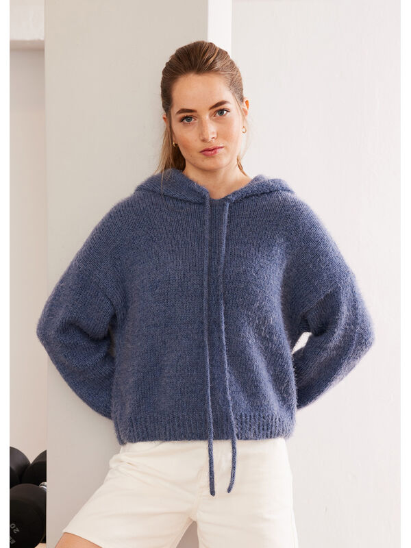 Lana Grossa KAPUZENPULLOVER Allora & Per Fortuna