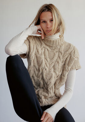 PULLUNDER Natural Alpaca Pelo von Lana Grossa