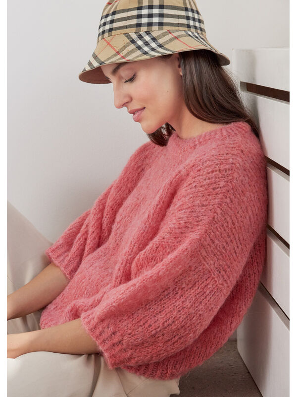 Lana Grossa PULLOVER Natural Alpaca Lungo