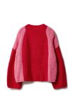 Lana Grossa PULLOVER IM HALBPATENTMUSTER Alpaca Air II