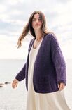 Lana Grossa CARDIGAN IM HALBPATENTMUSTER Lucida