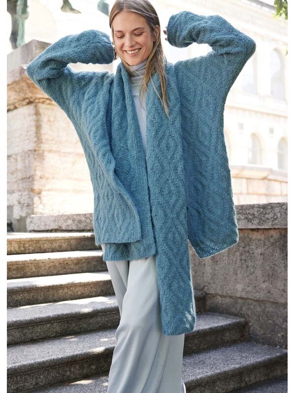 Lana Grossa CARDIGAN Nebbia