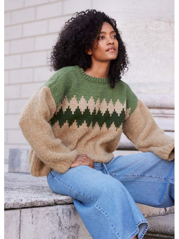 Lana Grossa PULLOVER Royal Alpaca, Winter Softness & Glamour