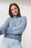 Lana Grossa HÄKELPULLOVER Mohair di Gio & Lucida