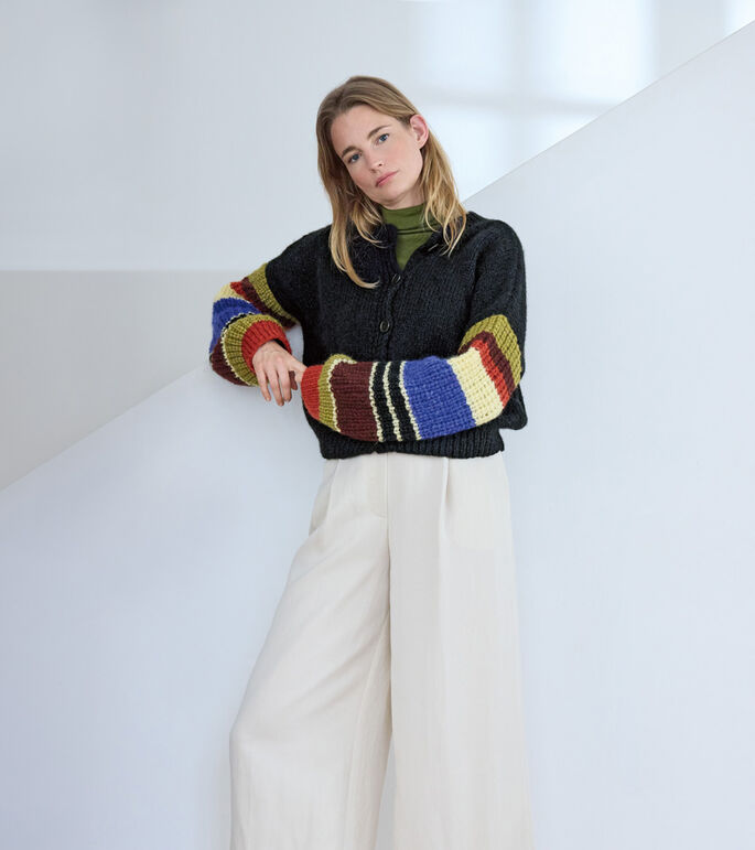 BLOUSON Chapeau von Lana Grossa