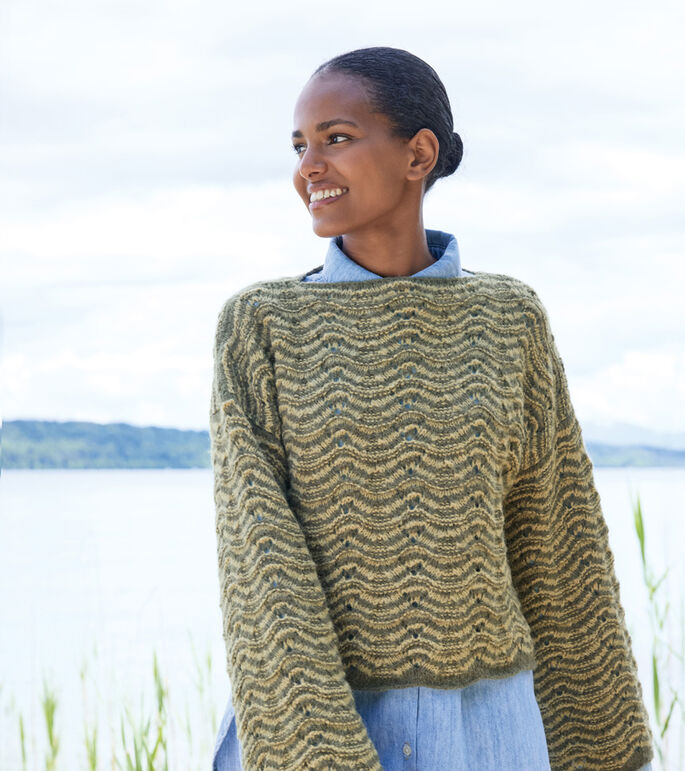 PULLOVER Nebbia von Lana Grossa