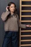 FILATI Studio HÄKELPULLI MIT POLOKRAGEN Landlust Alpaka Merino 160