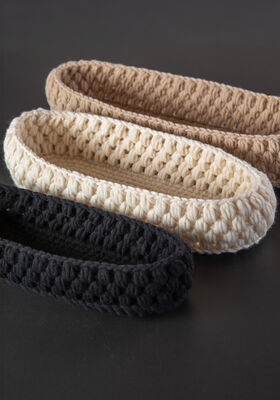 HÄKELKÖRBCHEN Merino Cardato von FILATI Studio