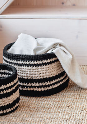 HÄKELKORB Merino Cardato von FILATI Studio