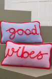 FILATI Studio KISSENHÜLLEN MIT SCHRIFTZUG Merino Miscela & Silkhair