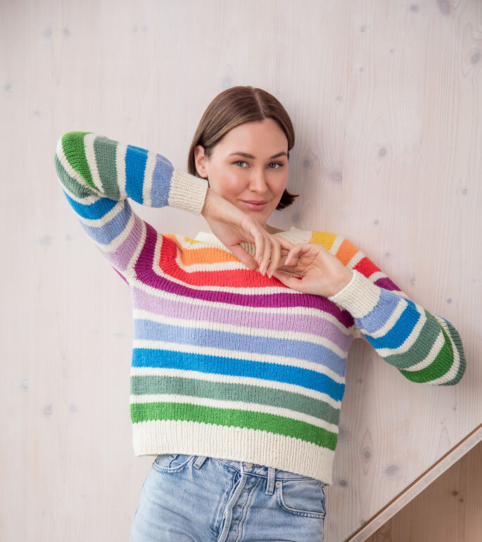 RVO PULLOVER Merino Miscela von Lana Grossa