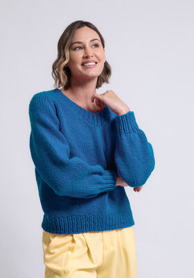 RVO PULLOVER Merino Cardato von Lana Grossa