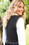 Lana Grossa DAMENWESTE  COOL WOOL Melange (GOTS)