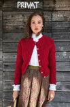 Lana Grossa JACKE IM RAUTENZOPFMUSTER Alpina Landhauswolle