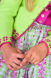 Lana Grossa KINDERJÄCKCHEN IN MAIGRÜN Cool Wool