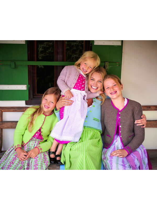 Lana Grossa KINDERJÄCKCHEN IN MAIGRÜN Cool Wool