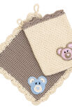 Lana Grossa WASCHLAPPEN Star & Cotone
