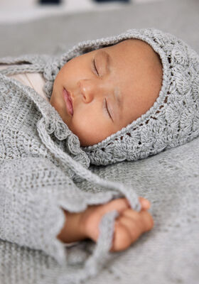 HÄKELMÜTZCHEN Cool Wool Baby von Lana Grossa