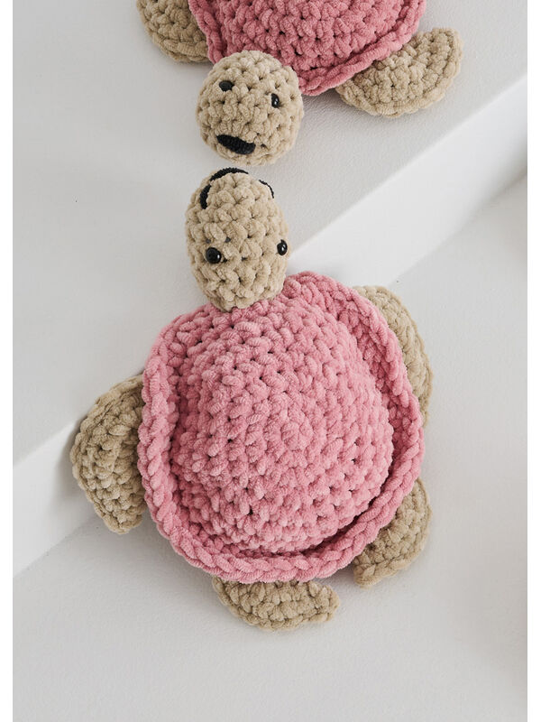Lana Grossa KLEINE SCHILDKRÖTE IN ALTROSA The Look