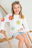 Lana Grossa PULLOVER und BLUMEN Organico