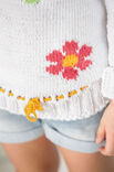 Lana Grossa PULLOVER und BLUMEN Organico