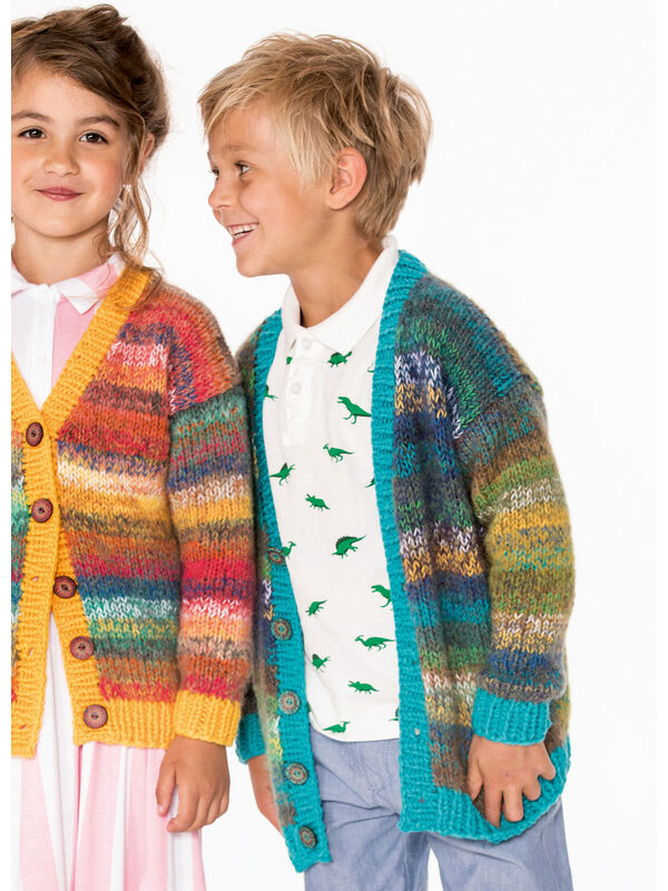 Lana Grossa JACKE Tutti/COOL WOOL Melange (GOTS)/BINGO Melange (GOTS)