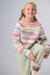 Lana Grossa HÄKELPULLOVER TOPDOWN Gomitolo Magico & Ecopuno