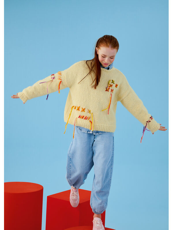 Lana Grossa PULLOVER Chapeau & Crazy