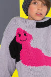 Lana Grossa PULLOVER Mille II uni/Neon
