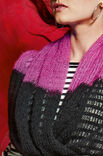 Lana Grossa Streifenstola SILKHAIR