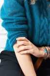 Lana Grossa PULLI MIT MITTELZOPF Silkhair uni