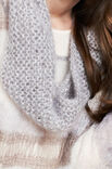Lana Grossa LOOP KRAUS RECHTS Silkhair melange/uni