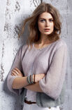 Lana Grossa JACKE MIT 1-KNOPF-VERSCHLUSS Silkhair