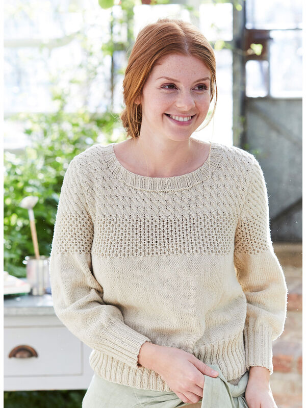 Lana Grossa MUSTERMIX-PULLOVER Landlust Sommerseide