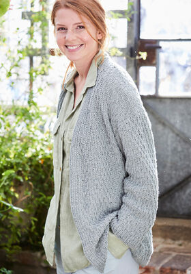 CARDIGAN Landlust Sommerseide von Lana Grossa