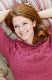 Lana Grossa RUNDPASSENPULLOVER Landlust Sommerseide