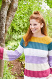 Lana Grossa STREIFENPULLOVER Landlust Sommerseide