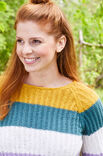Lana Grossa STREIFENPULLOVER Landlust Sommerseide