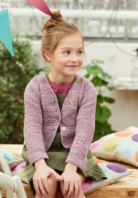 KINDERJACKE Landlust Sommerseide von Lana Grossa