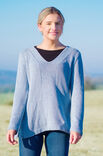 Lana Grossa DAMENPULLOVER Landlust Sommerseide