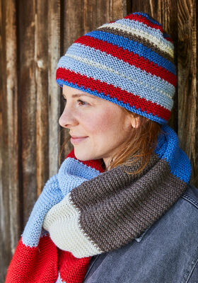MÜTZE Landlust Alpaka Merino 160 von Lana Grossa
