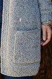 Lana Grossa LANGE JACKE Landlust Winterwolle