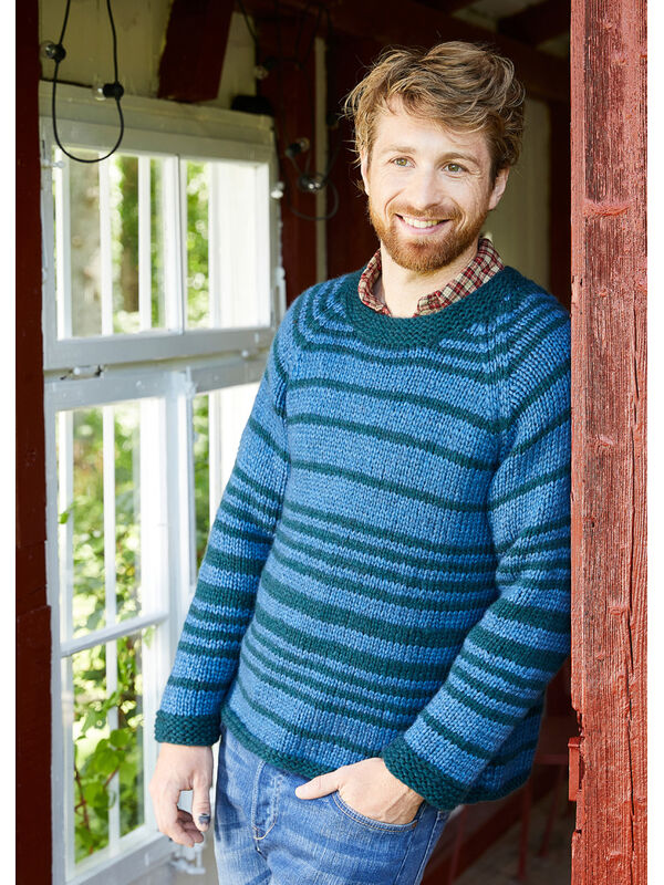 Lana Grossa HERRENPULLOVER Landlust Winterwolle