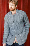 Lana Grossa HERRENJACKE Landlust Winterwolle