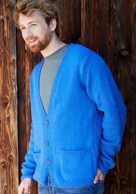 HERRENJACKE Landlust Alpaka Merino 100 von Lana Grossa