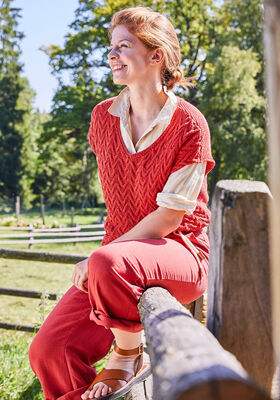 SHIRT Landlust Sommerseide  von Lana Grossa